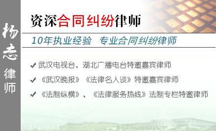 杨志,宜昌合同纠纷律师